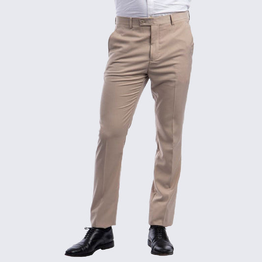 Mens Medium Tan Dress Pants Skinny Fit