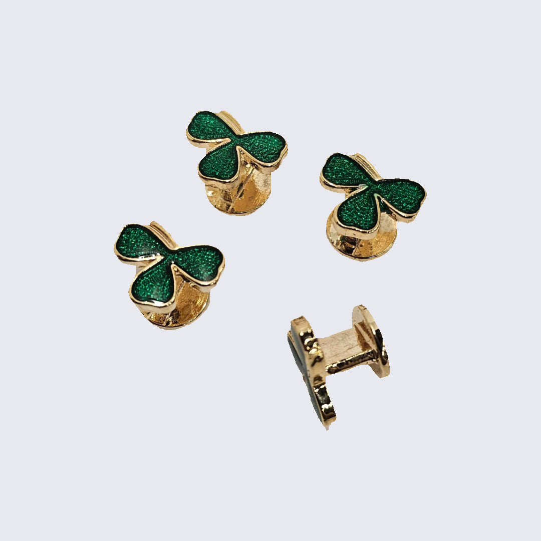 Gold Shamrock Leaf Formal Set