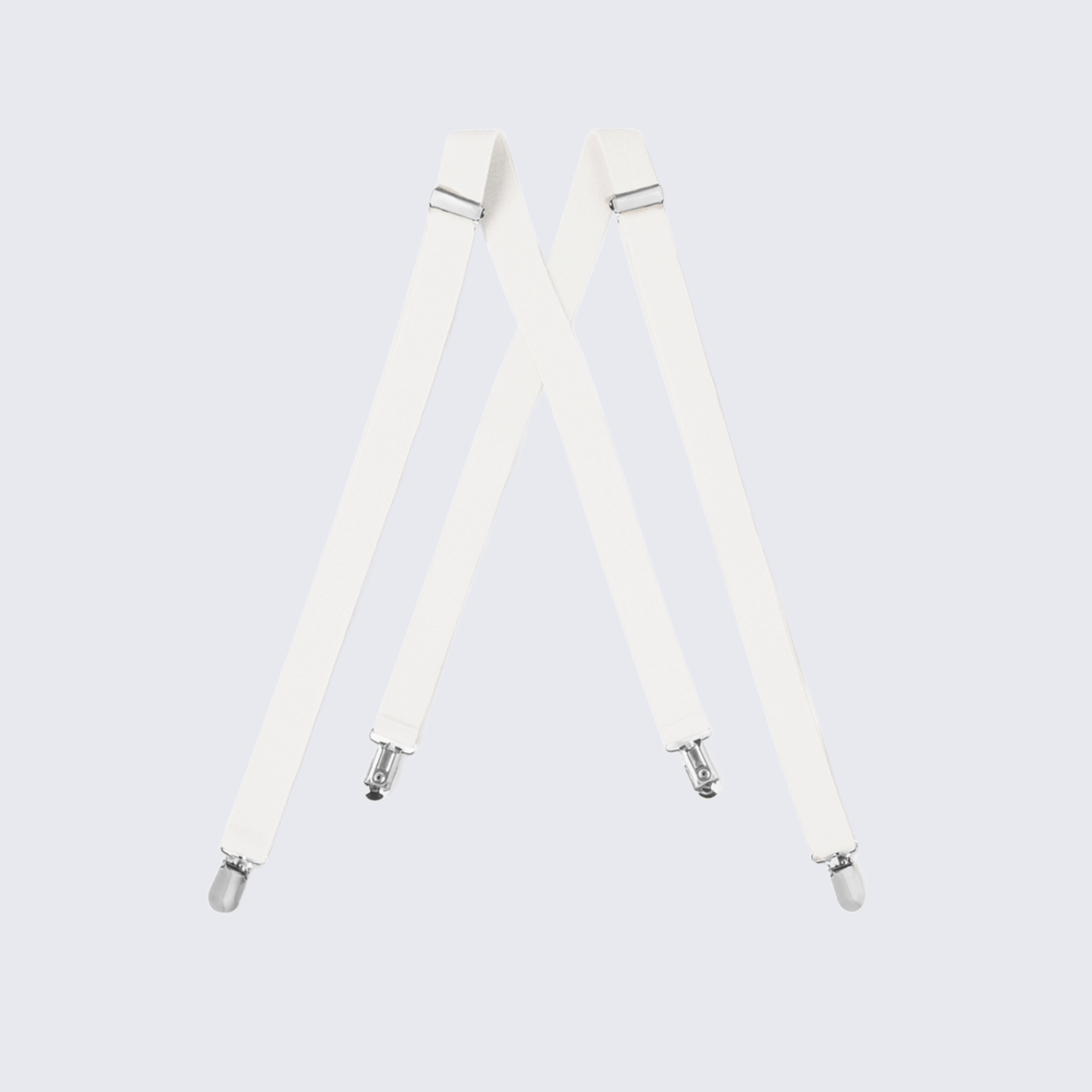 White Suspenders  for Kids Teen Children - Wedding